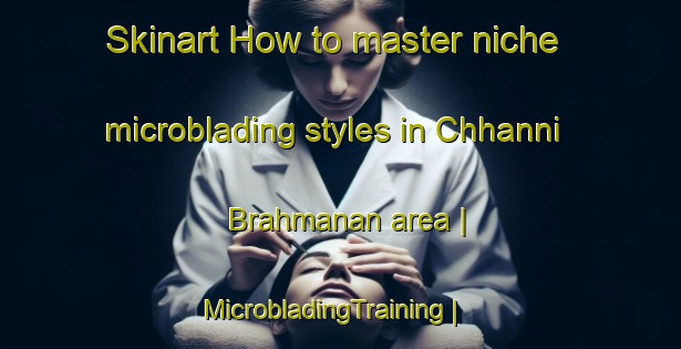 Skinart How to master niche microblading styles in Chhanni Brahmanan area | MicrobladingTraining | MicrobladingClasses | SkinartTraining-Pakistan